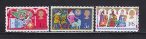 Great Britain 605-607 Set MNH Christmas (C)