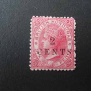 British Honduras 1888 Sc 18 MH