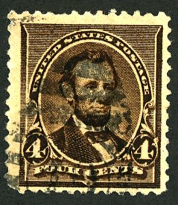 U.S. #222 USED