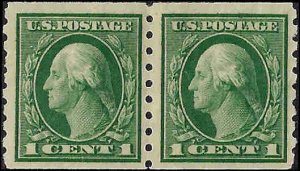 412 Mint,OG,LH... Pair... SCV $60.00