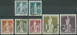 Germany West Berlin Mi35-41 UPU Stamp Set Used 43296