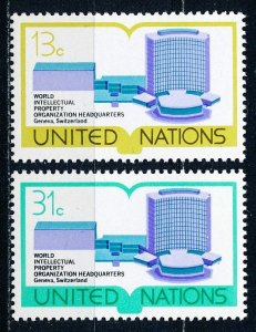 United Nations - New York #281-282  Set of 2 MNH