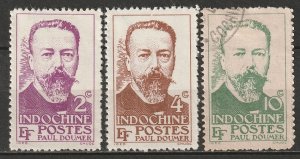 Indochina 1944 Sc 253-5 set MNGAI/used