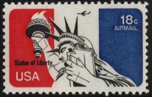 SC#C87 18¢ Statue of Liberty Single (1974) MNH