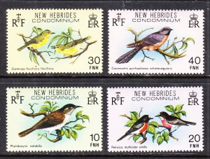 New Hebrides British 276-279 Birds MNH VF