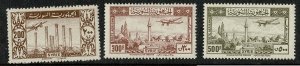 Tunisia #C132-4 MH 200p-500p high values