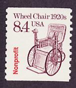 2256 Wheelchair mint coil single