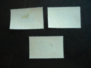 Stamps - France Council of Europe - Scott# 107-109 - Mint Hinged Set of 3 Stamps