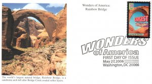 #4060 Rainbow Bridge Mystic FDC