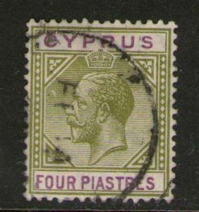 Cyprus 1921 KGV Sc 82 FU