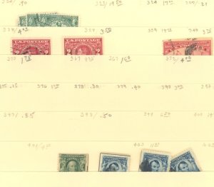 U.S. #USED SET/MIXED CONDITION 