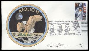 #2841 First Moon Landing Peterman FDC