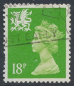 GB Wales   SC# WMMH34  SG W49  Used  see details & scans