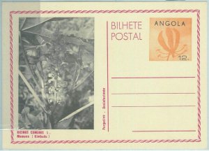 67445 -  ANGOLA  - Postal History -  STATIONERY CARD:  Flowers