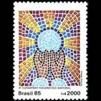 BRAZIL 1985 - Scott# 2010 Eucharistic Cong. Set of 1 NH