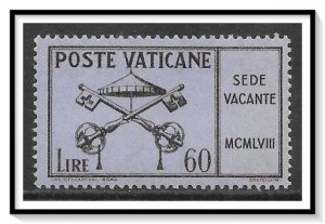 Vatican City #249 Interregnum Issue MNH