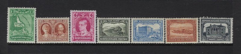 NEWFOUNDLAND SCOTT #172/174-178/181 1931 WMK 224 (PARTIAL SET) - MINT LH/NH