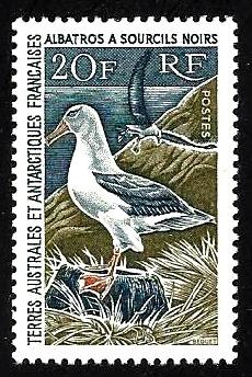 FSAT French Antarctic #28 VF Mint NH ~ Albatross cv $350