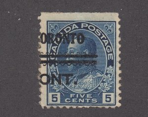 Canada Precancel Toronto 6-111 