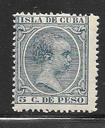 Cuba #146 5c King Alfonso Xlll  (MNH) CV $0.75