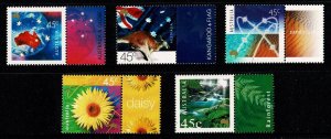 Australia 2000 Greetings  Set of 5 MNH