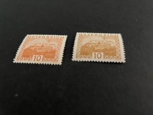 Austria sc 326,327 MNH