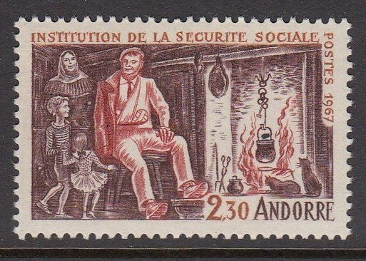 Andorra 177 Social Security mint