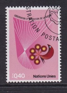 United Nations  Geneva  #111 cancelled 1982 nature protection 40c