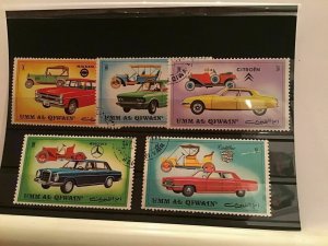 Umm Al Qiwain Motor car  stamps R21600 
