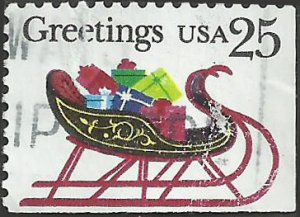 # 2429 USED SLEIGH FULL OF PRESENTS    