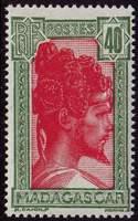 French Colony of Madagascar SG#133 Mint - 1930 40c.  -