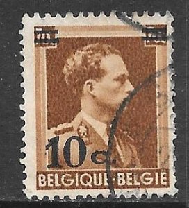 Belgium 314: 10c on 70c Leopold III, used, F-VF