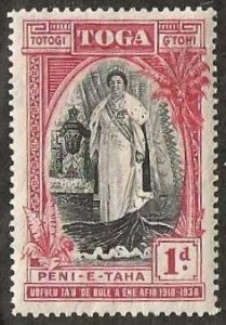 Tonga  Sc. 70 mint, lightly hinged. 1938.  (T445)