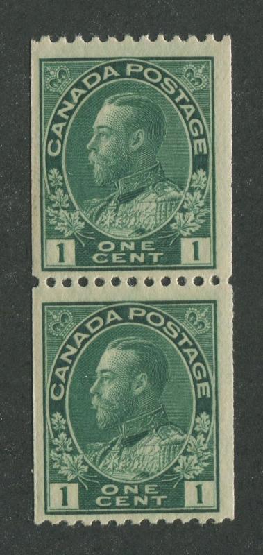 CANADA #131 MINT PAIR F/VF NH