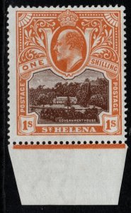 ST.HELENA SG59 1903 1/= BROWN & BROWN-ORANGE MTD MINT