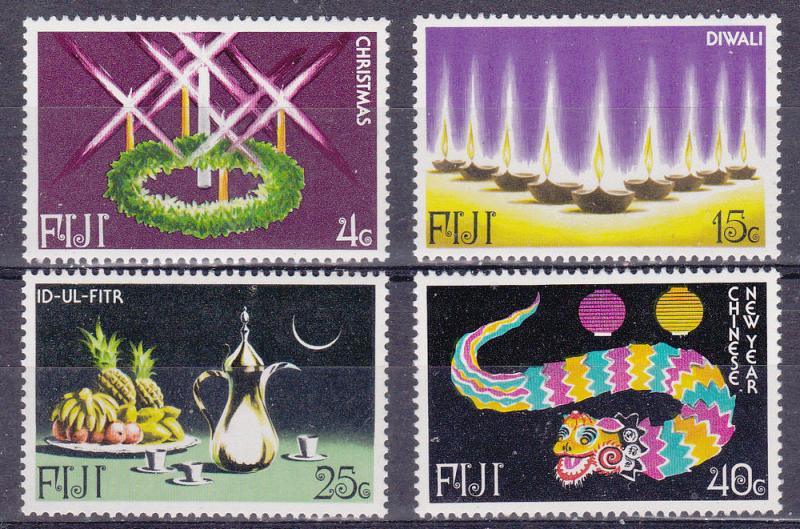 Fiji 393-96 MNH 1978 Festivals