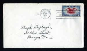 # C23 addressed First Day Cover with no cachet 5-14-1938 - # 1