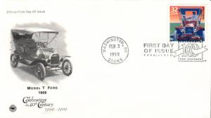 #3182a Model T Ford PCS FDC