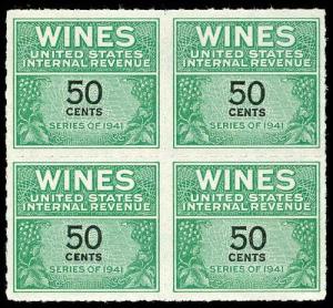 U.S. REV. WINES RE139  Mint (ID # 76403)