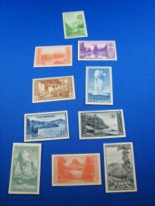 UNITED STATES 1935  -  SCOTT # 756-765     MNH