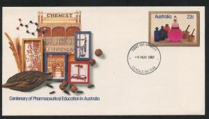 Australia Sct # ??; FDC; Pharmacy