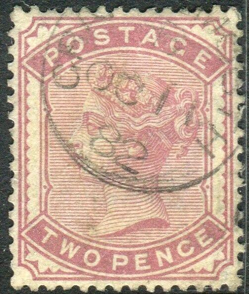 1880-81 2d Pale Rose cds Sg 168 VERY FINE USED V82402