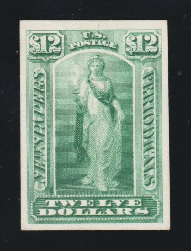 US PR28P4 Newspaper Periodical Proof on Card XF NH SCV $15