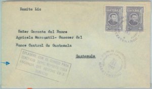 81687 - GUATEMALA -  POSTAL HISTORY -  COVER from MAZATENANGO  1948 propaganda