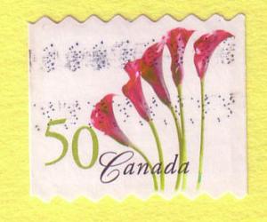 2072 Canada Red Calli Lily coil, used cv $0.40