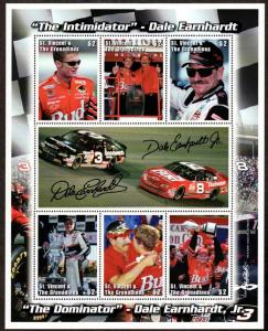 St Vincent Grenadines # 2964 Mint Earnhardt!