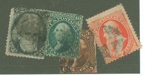 United States #68/76/73/149 Used Multiple