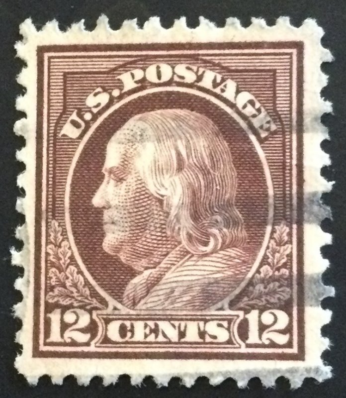 US #512 Used Single Benjamin Franklin SCV $.40 L31