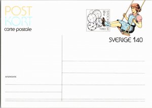 Sweden, Worldwide Government Postal Card