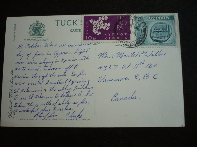 Europa 1962 - Cyprus - Card